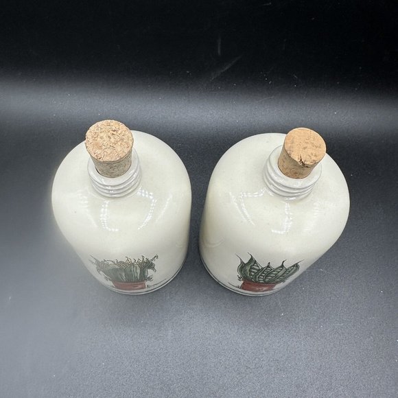 Otagiri Cruet Oil & Vinegar Bottle Jug Mary Hughes Corn & Peas Vintage 1997 - Picture 5 of 13